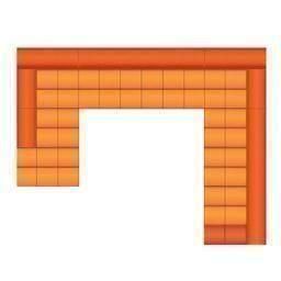 Ottomaan + 3 Zits + Hoek + 3 Zits