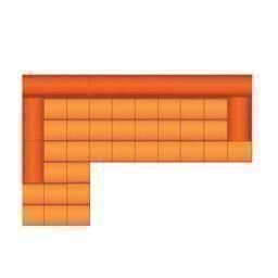 Ottomaan + 3 Zits Diep