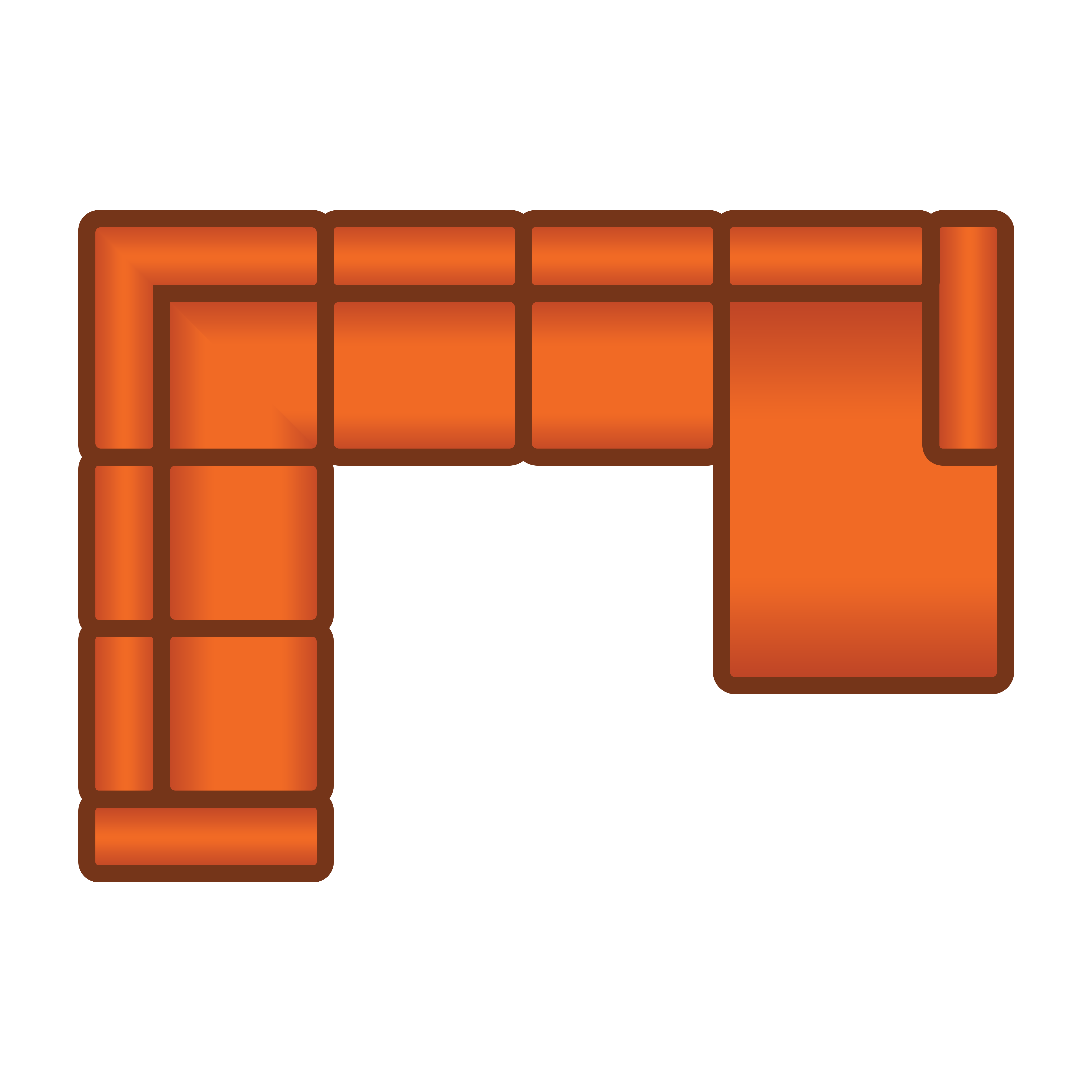 2 Zits + Hoek + 2.5 Zits + Longchair