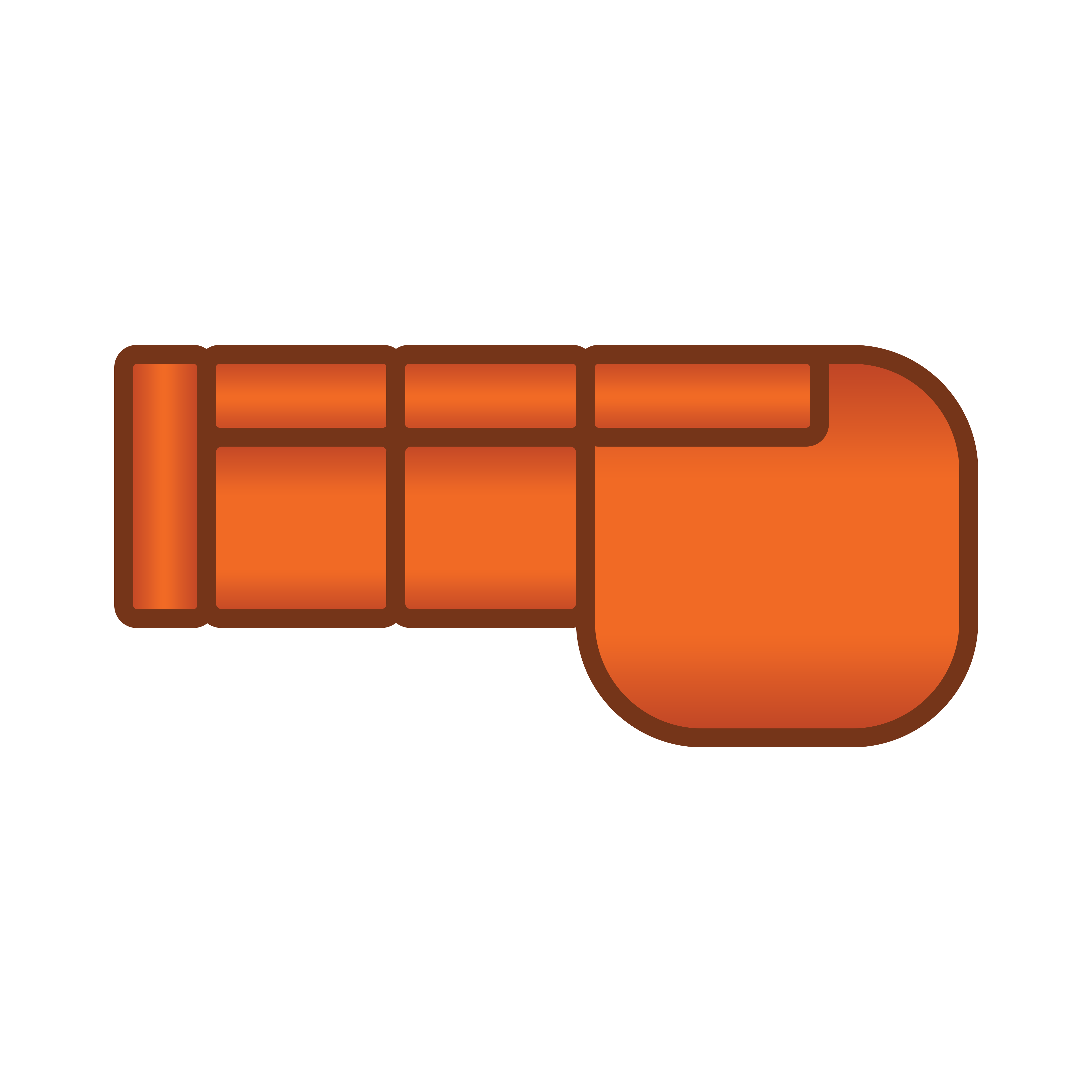 2 Zits + Longchair Rond