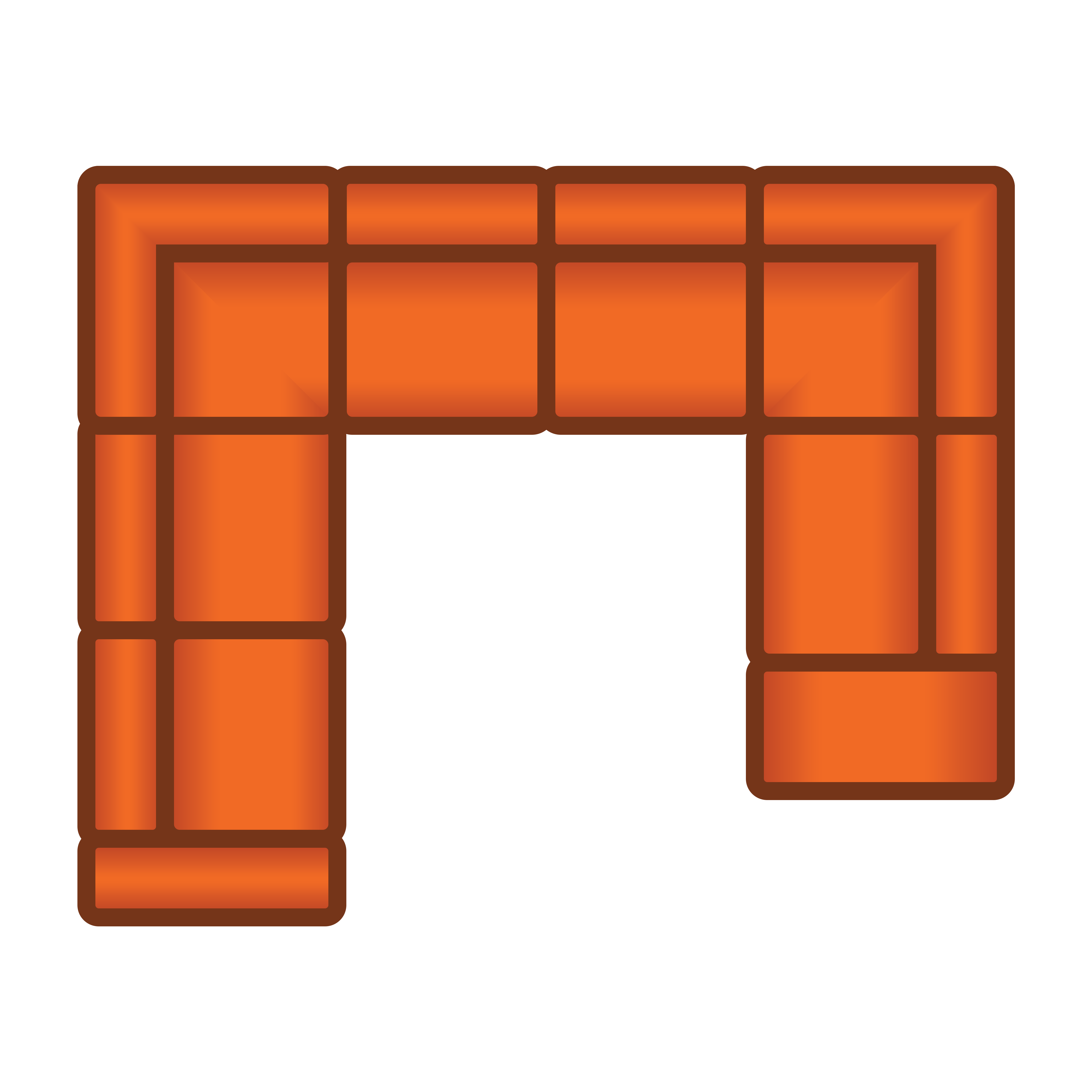 2.5 Zits + Hoek + 2.5 Zits + Ottomaan