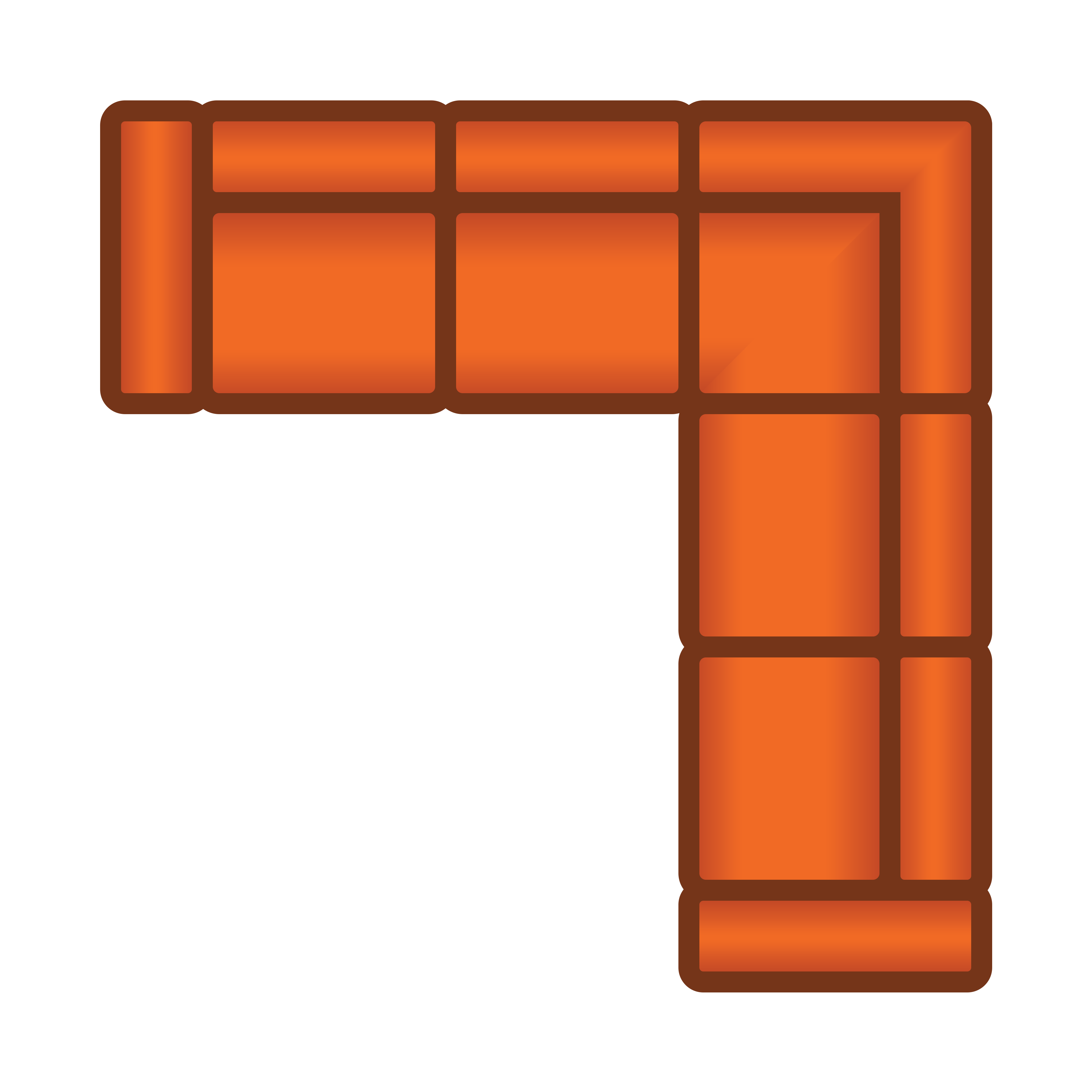 2.5 Zits + Hoek + 2.5 Zits