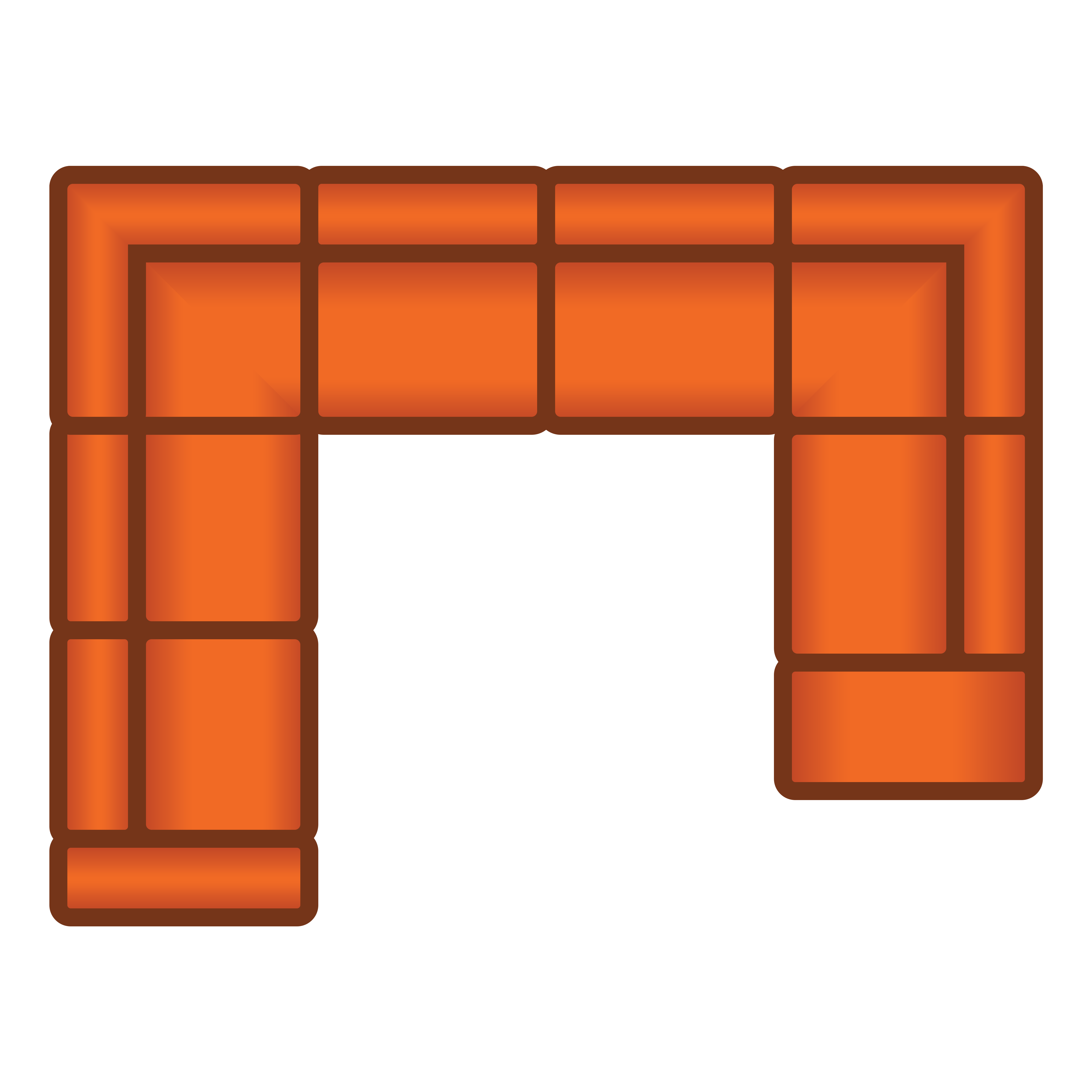 2.5 Zits + Hoek + 3 Zits + Ottomaan