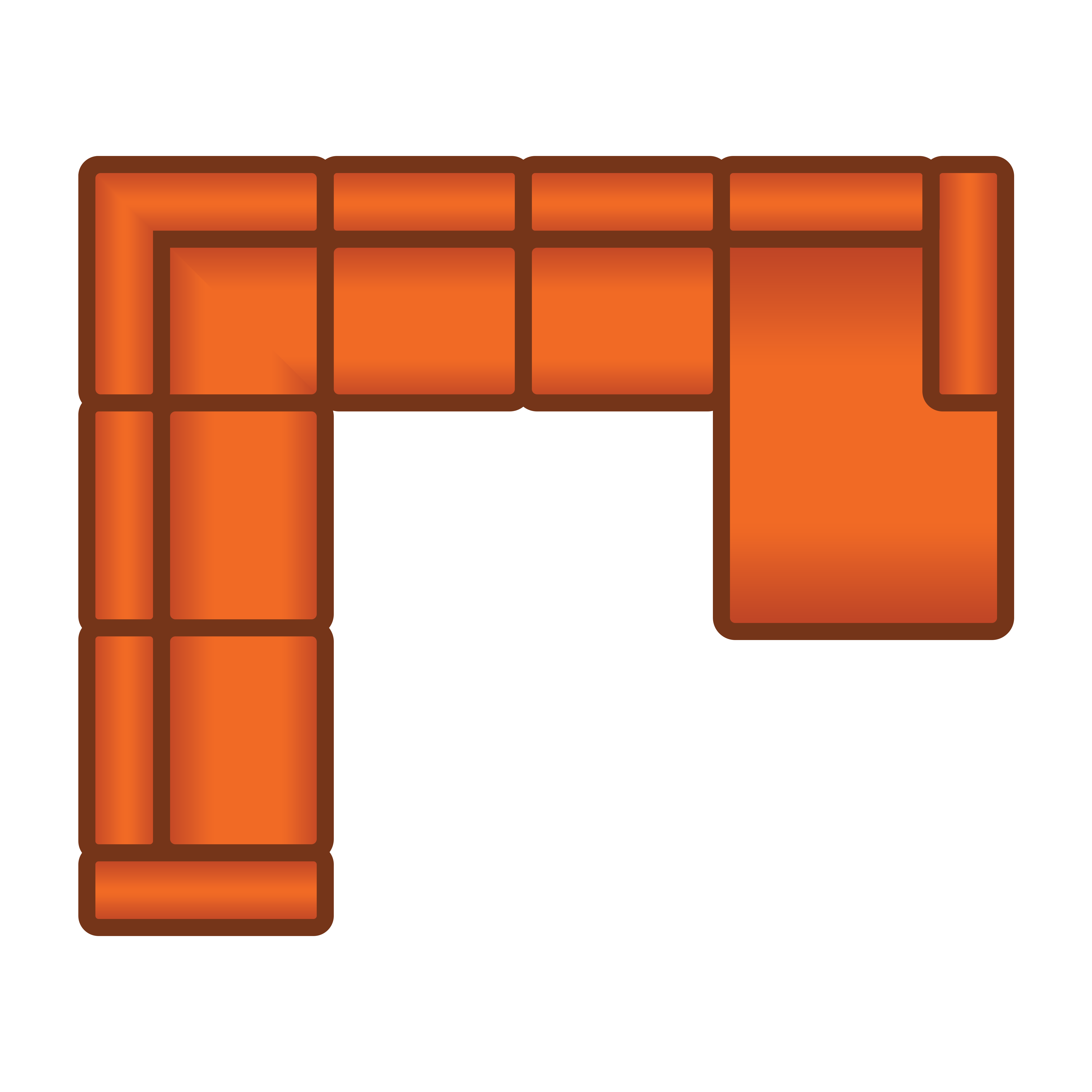 3 Zits + Hoek + 2.5 Zits + Longchair