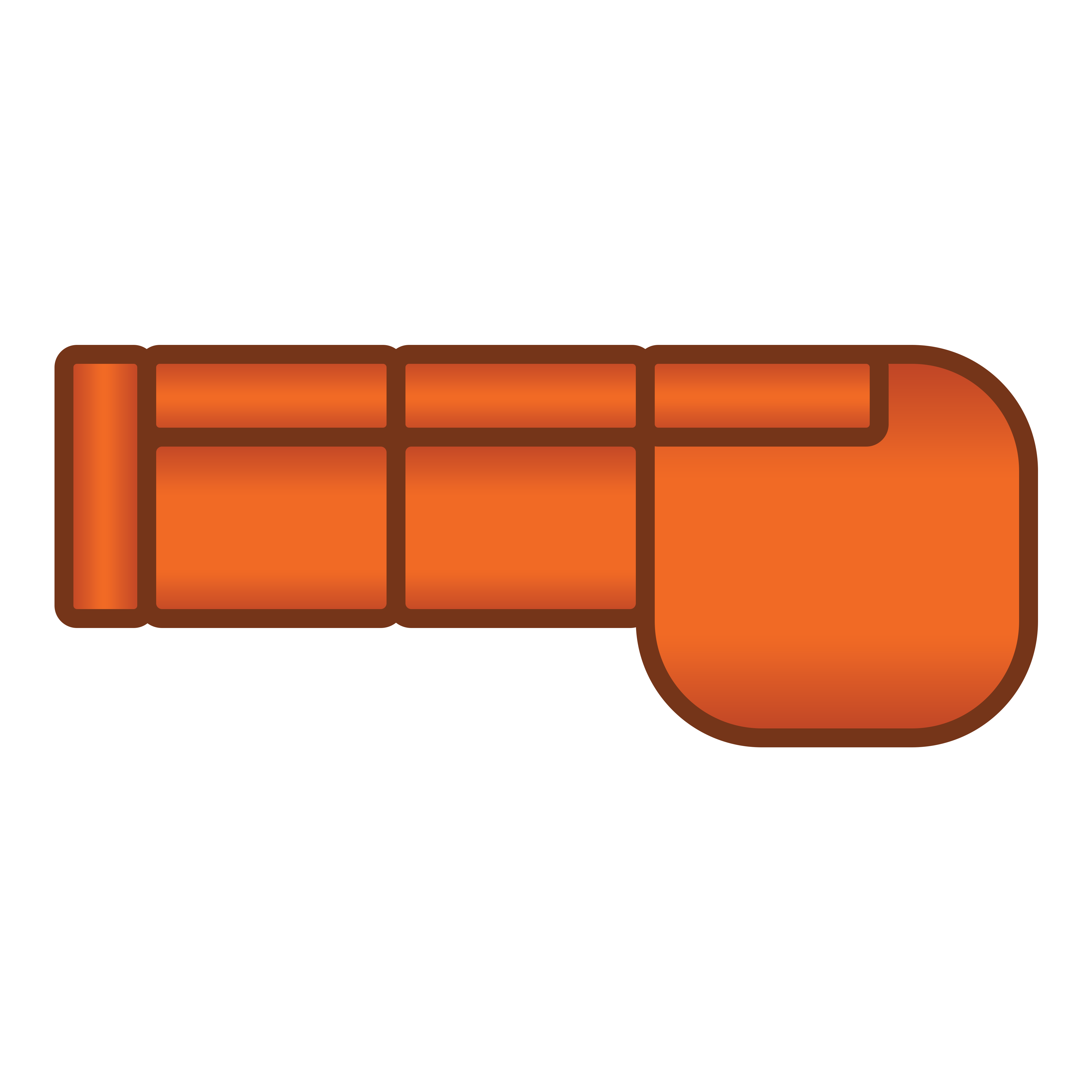 3 Zits + Longchair Rond