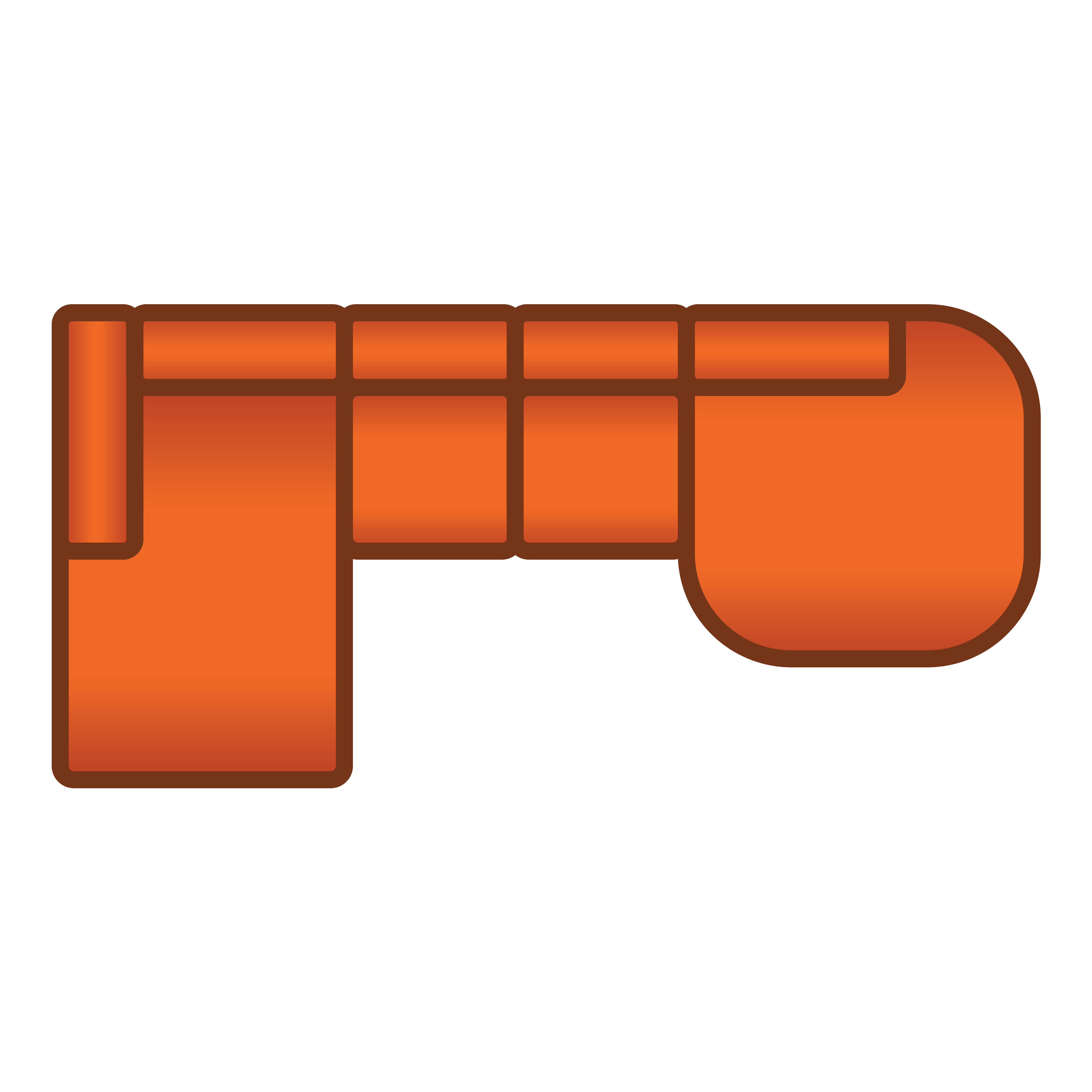 Longchair + 2 Zits + Longchair Rond