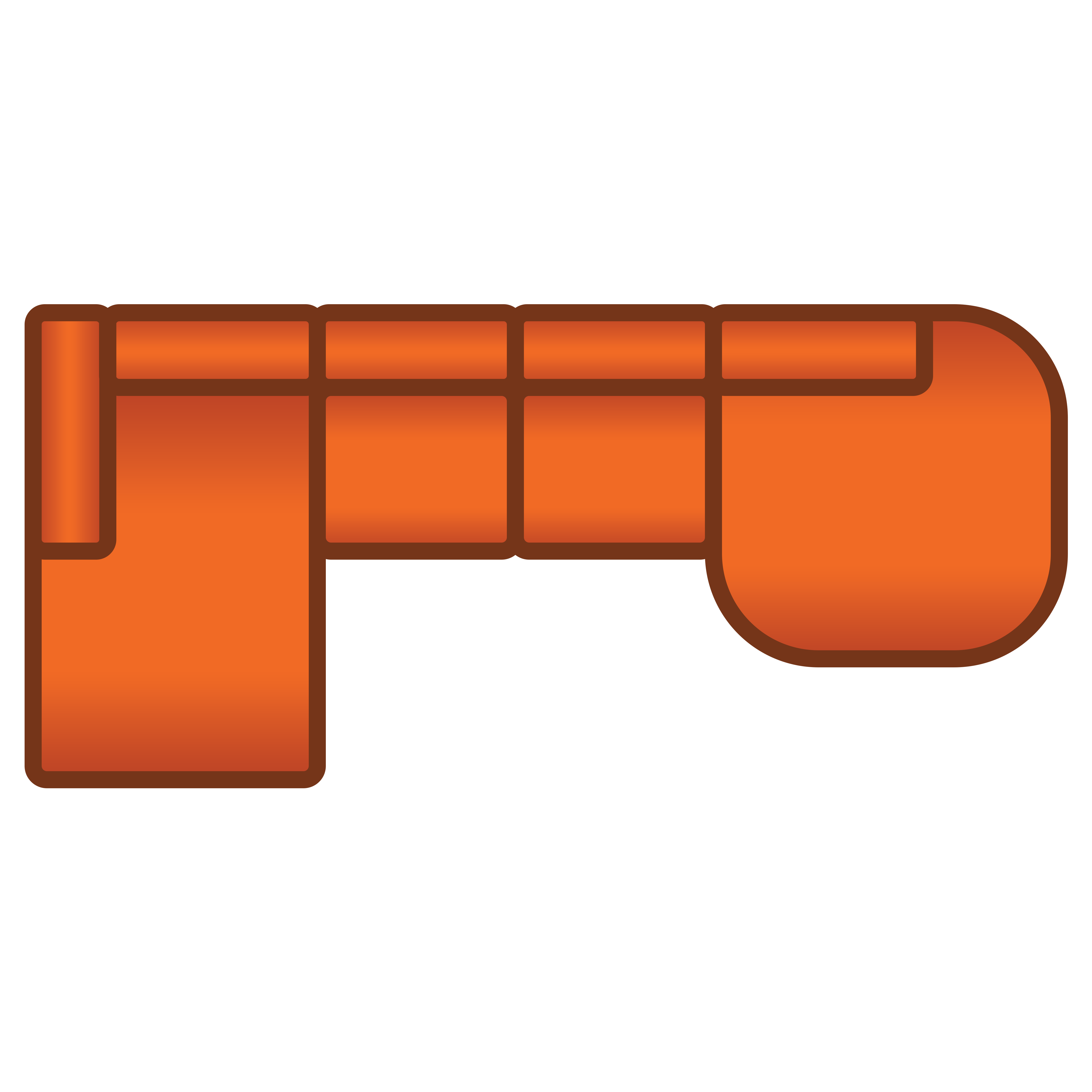 Longchair + 2.5 Zits + Longchair Rond