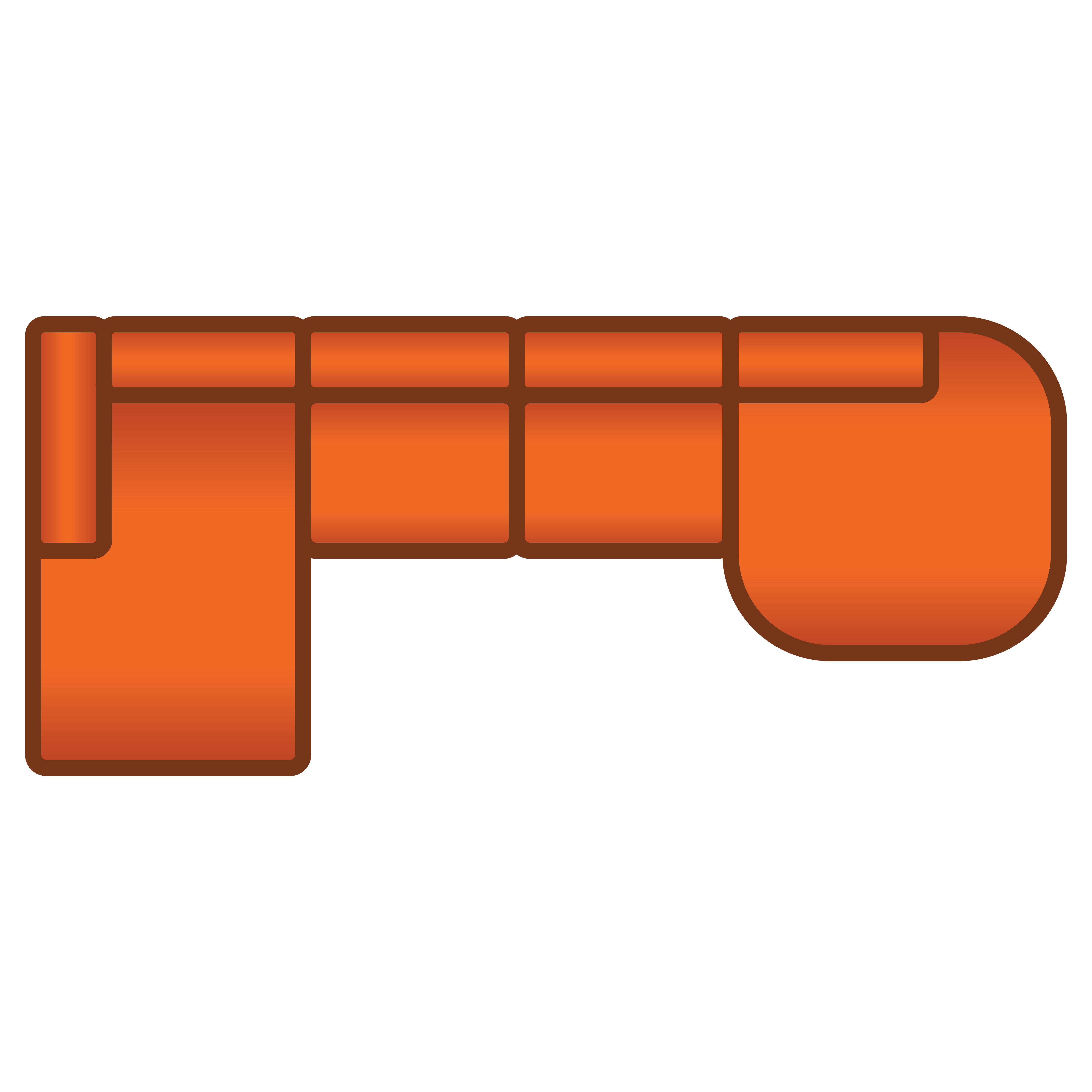 Longchair + 3 Zits + Longchair Rond