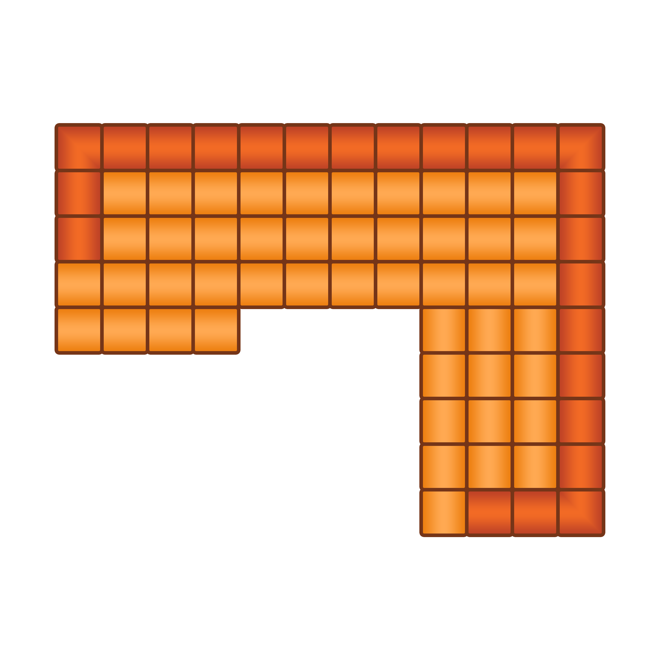 Longchair Diep + 2 Zits Diep + Hoek Diep + 2 Zits Diep