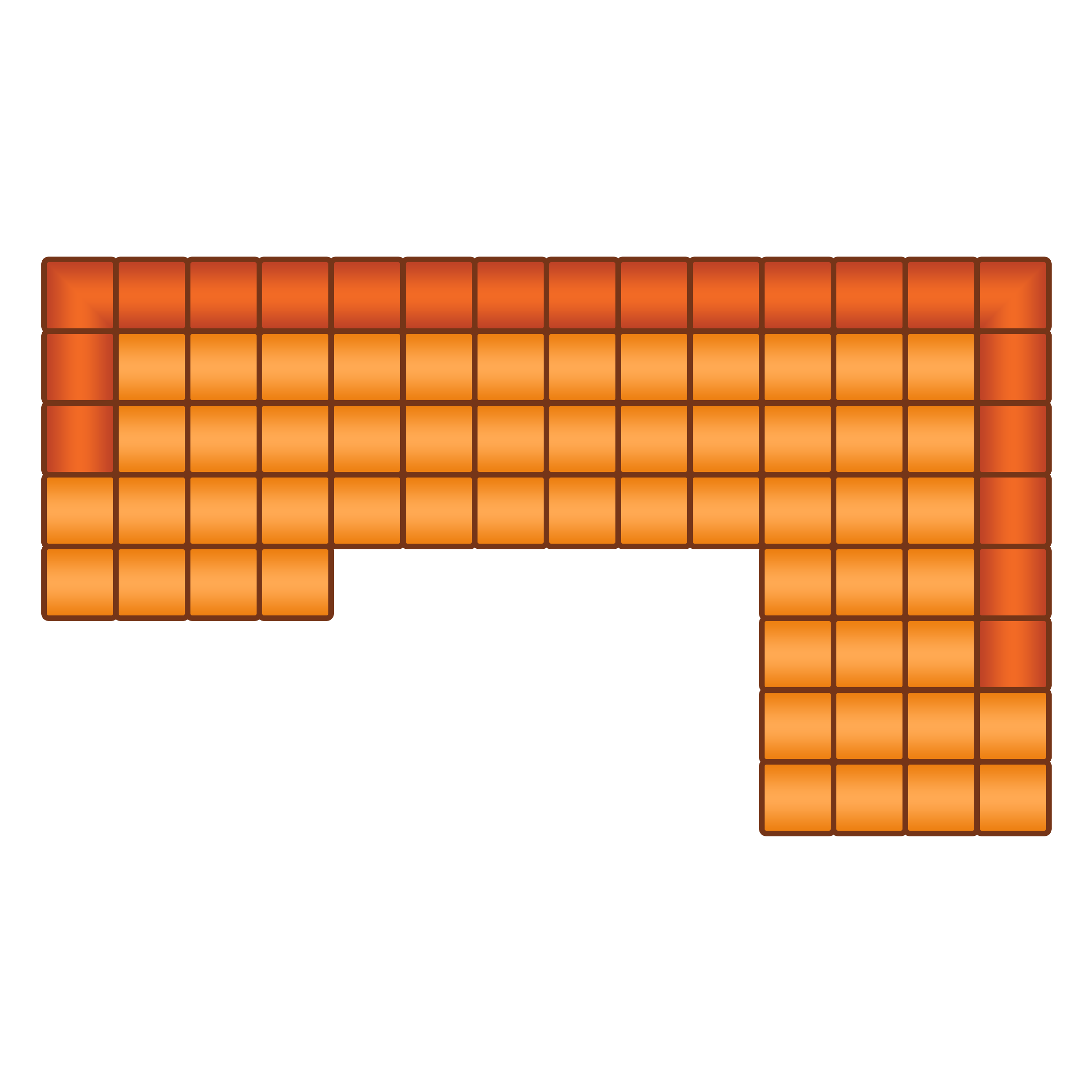 Longchair Diep + 3 Zits Diep + Ottomaan  Diep