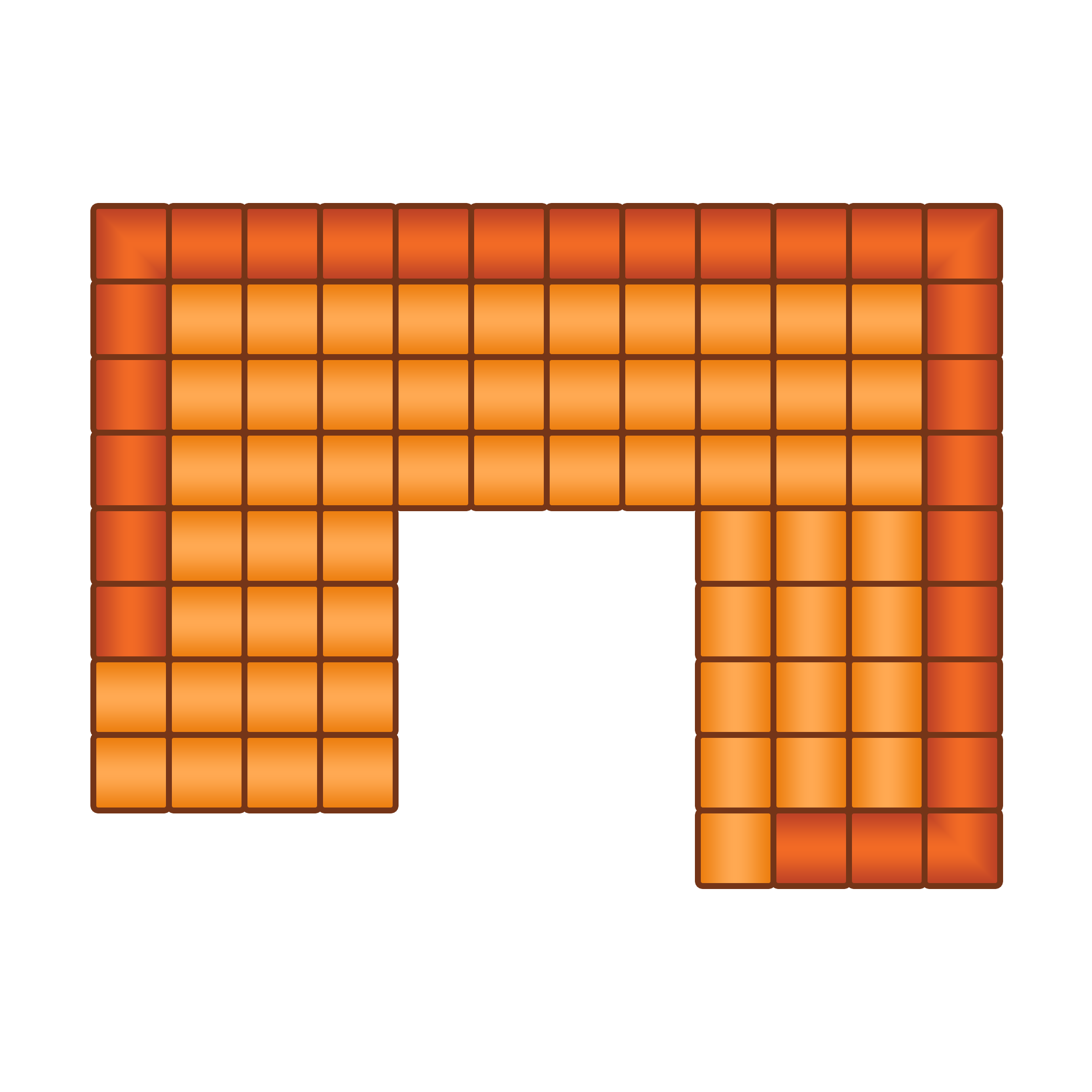 Ottomaan Diep + 2 Zits Diep + Hoek Diep + 2 Zits  Diep