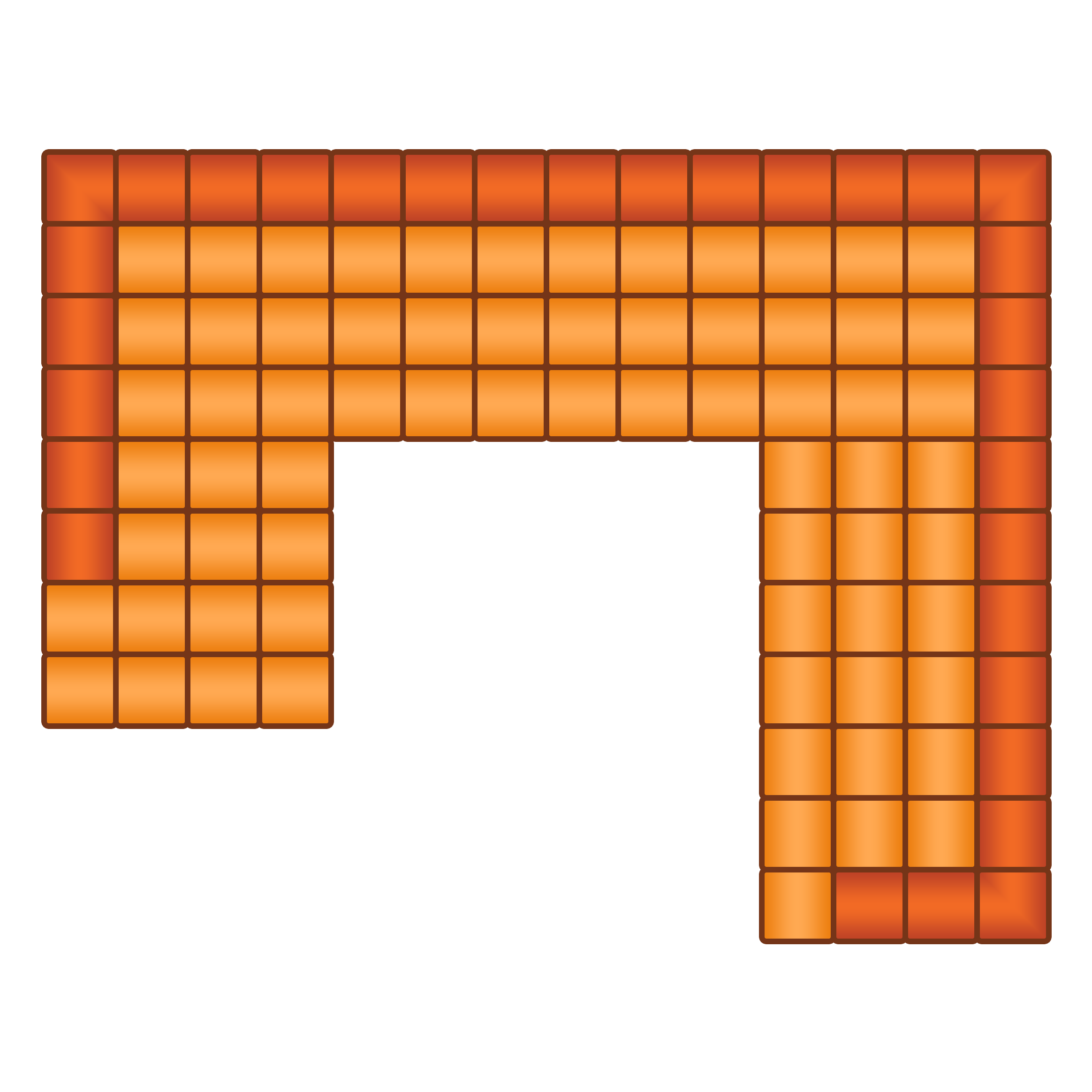 Ottomaan Diep + 3 Zits Diep + Hoek Diep + 3 Zits  Diep