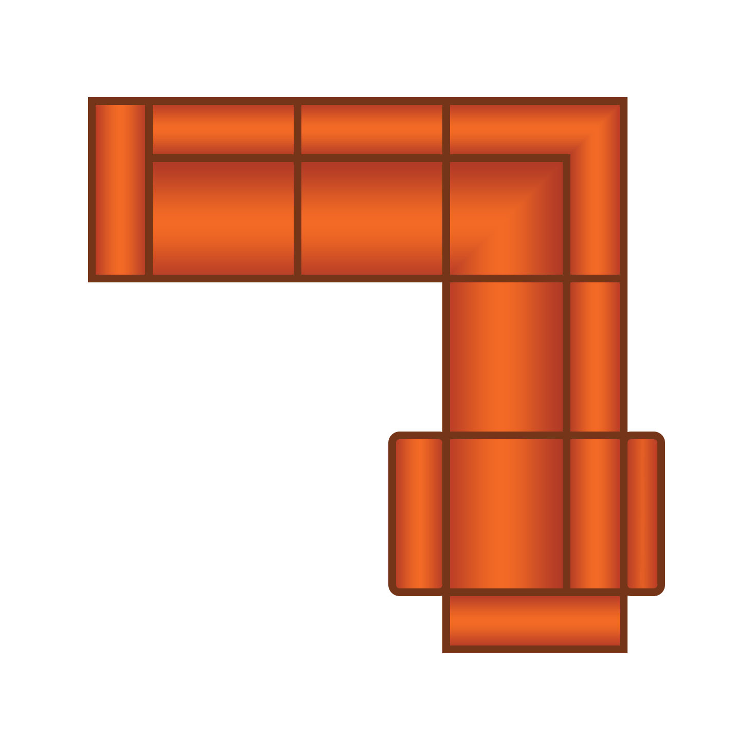 2 Zits + Hoek + 3 Zits (1x Relax)