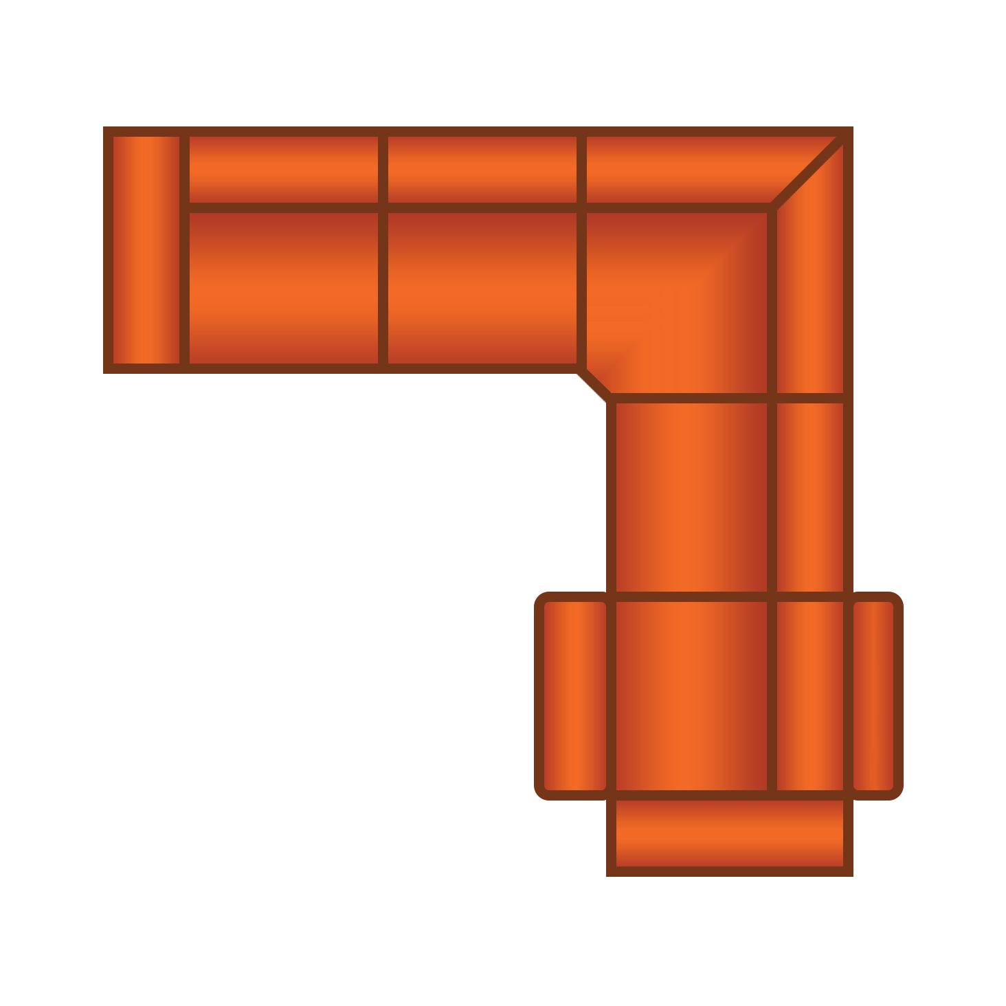 2 Zits + Hoek Groot + 2 Zits (1x Relax)