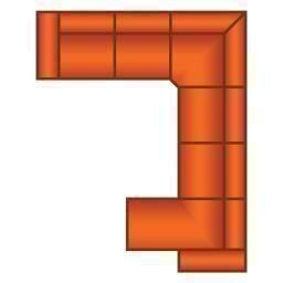 2 Zits + Hoek Groot + 2 Zits + Longchair