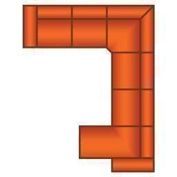 2 Zits + Hoek Groot + 3 Zits + Longchair