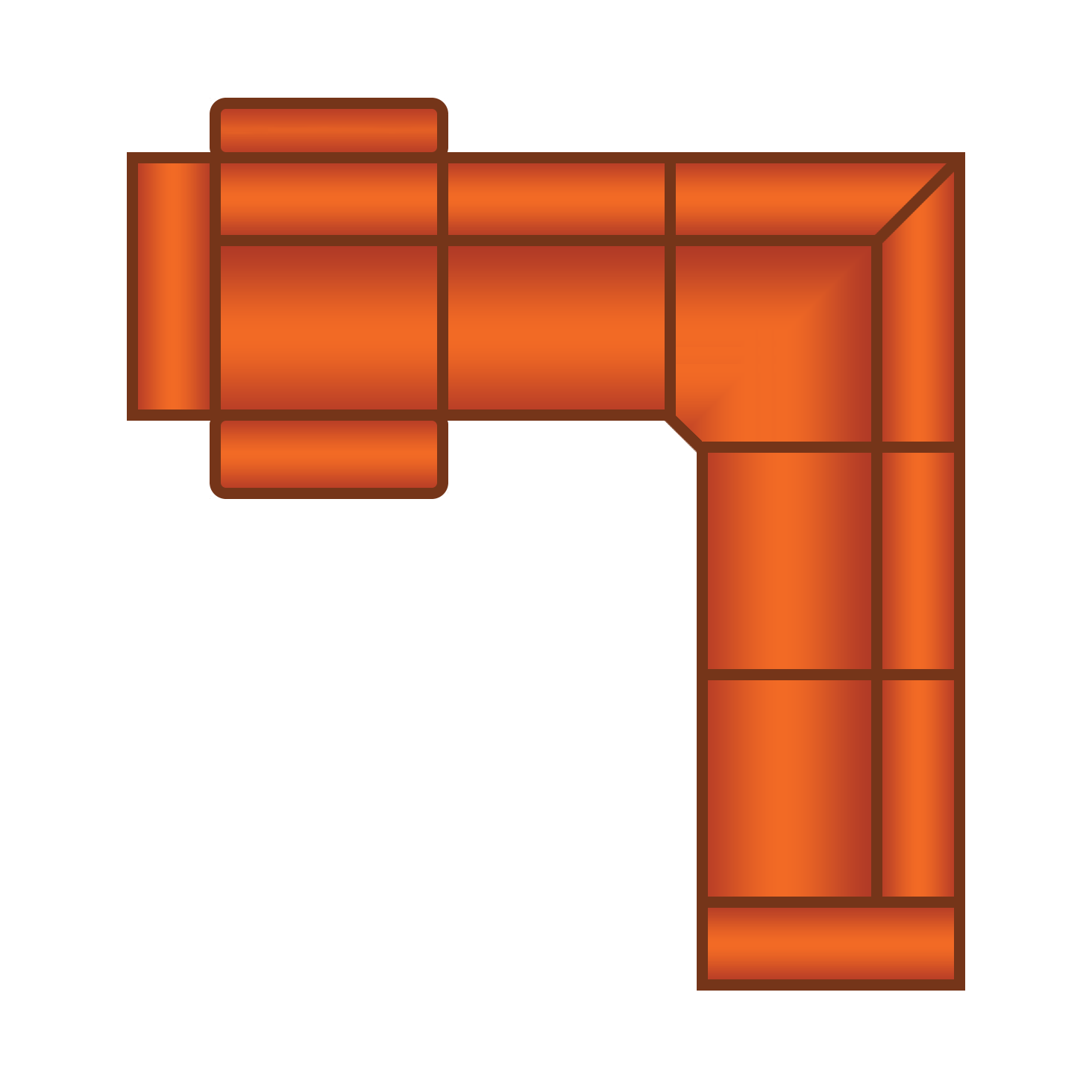 3 Zits (1x Relax) + Hoek Groot + 3 Zits