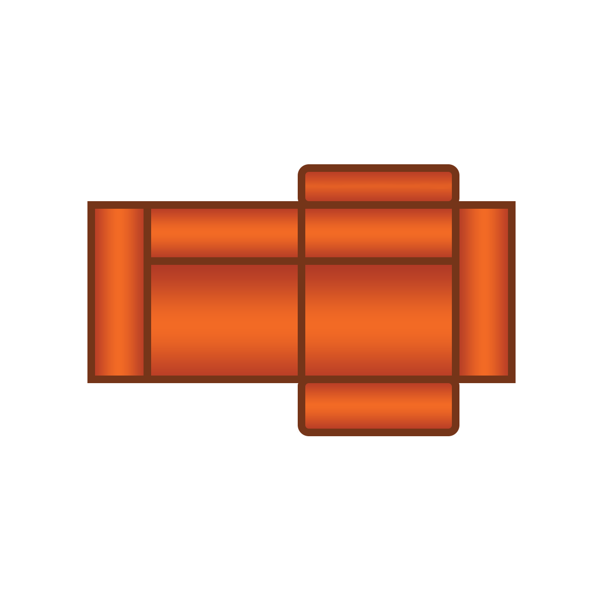 3 Zits (1x Relax Rechts)