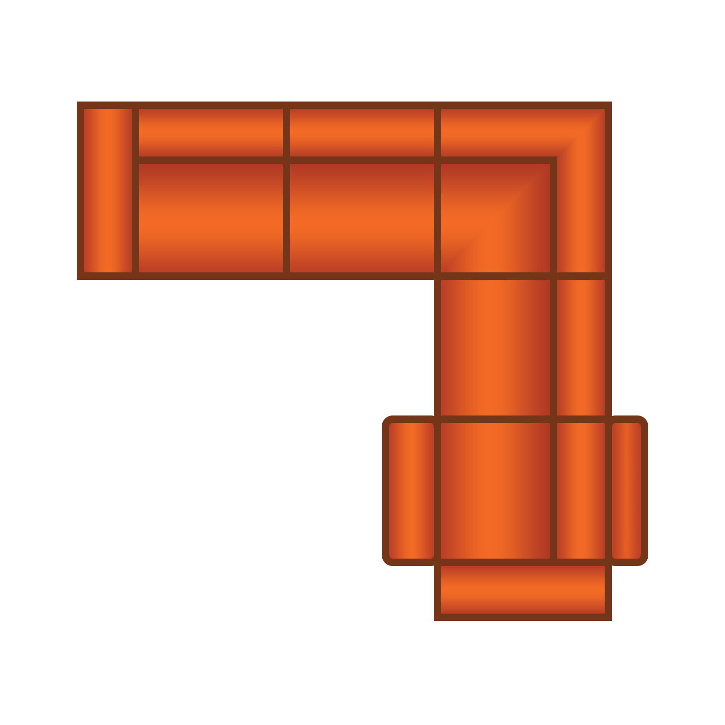 3 Zits + Hoek + 2 Zits (1x Relax)