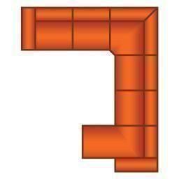 3 Zits + Hoek Groot + 2 Zits + Longchair