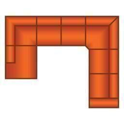 Ottomaan + 2 Zits + Hoek Groot + 2 Zits