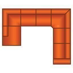 Ottomaan + 3 Zits + Hoek Groot + 3 Zits