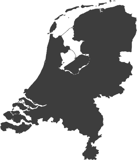 Kaart van Nederland