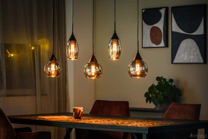 Hanglamp 5-lichts Lola