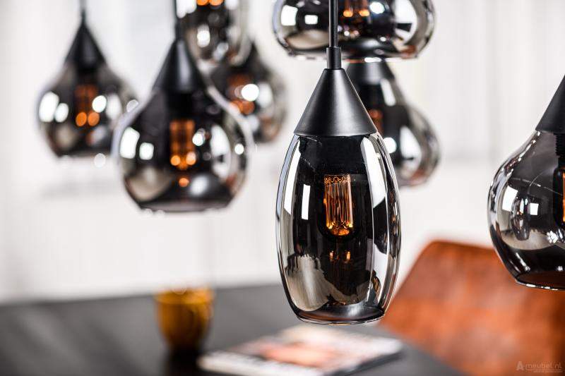 Hanglamp 8-lichts Lola