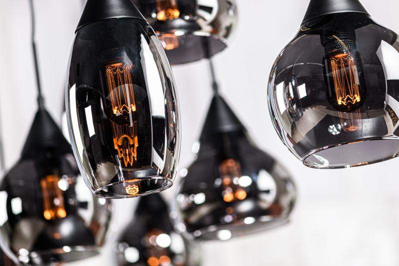 Hanglamp 8-lichts Lola