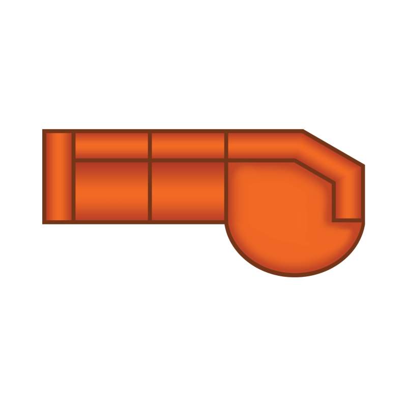 OUTLET LEEUWARDEN! - Hoekbank Clinge