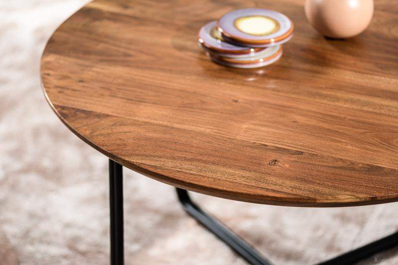 Salontafel Rond Bruin