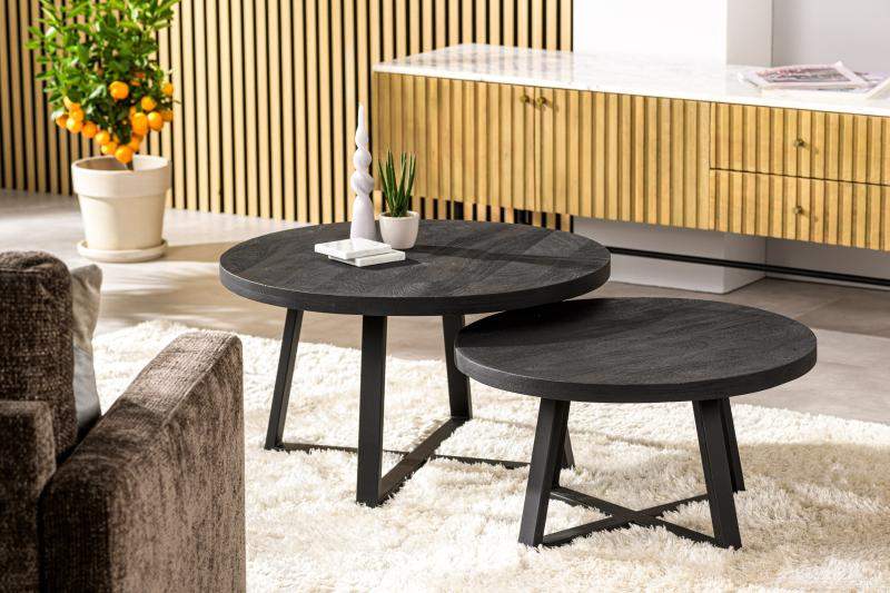 Ronde Salontafel set Flare