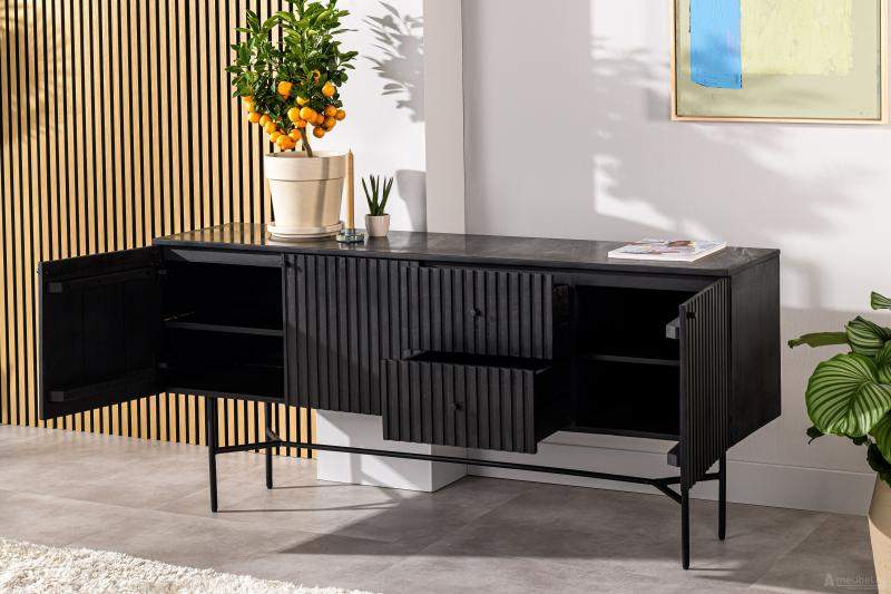 Dressoir Roma zwart