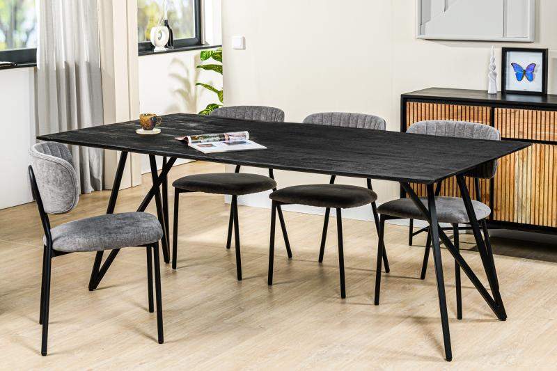 Eettafel Star Zwart