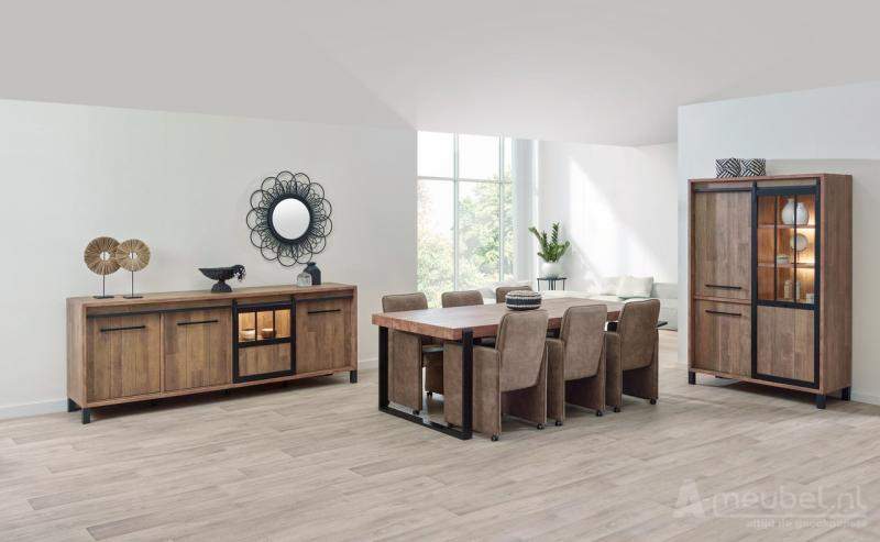 Woonkamerset Alphen Oud Teakhout