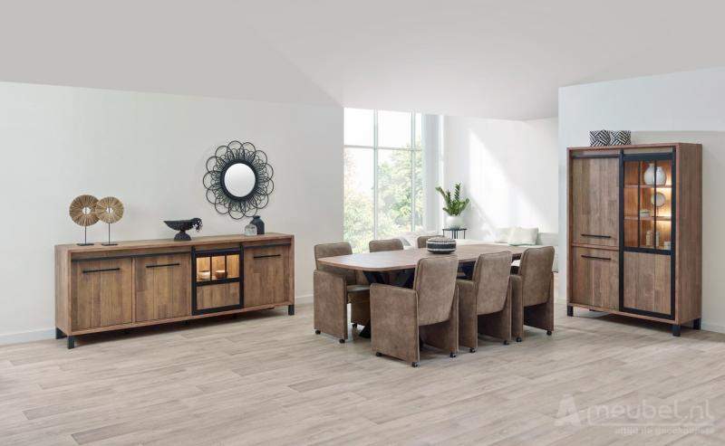 Woonkamerset Alphen Oud Teakhout