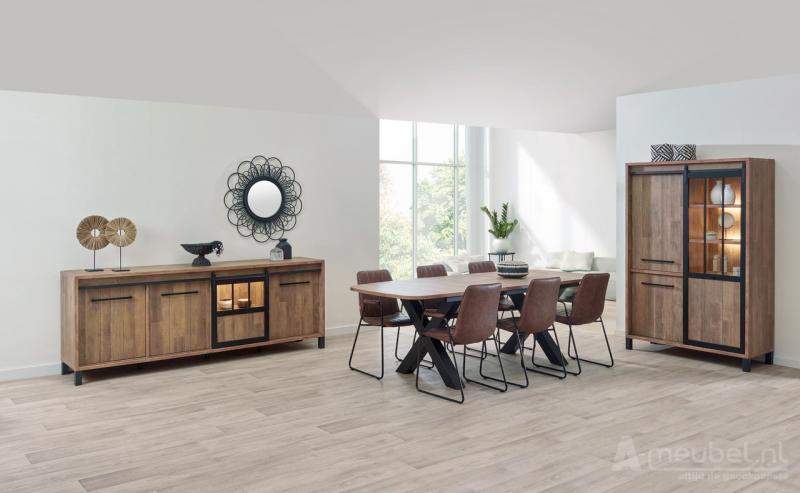 Woonkamerset Alphen Oud Teakhout