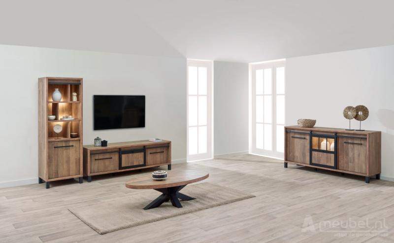 Woonkamerset Alphen Oud Teakhout