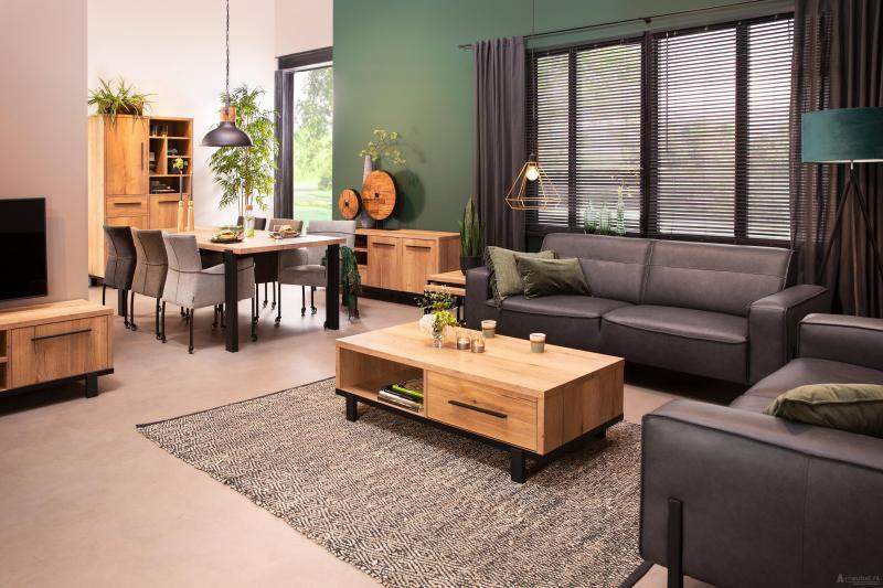 Wognum TV meubel Groot 2 dr/3 open vak