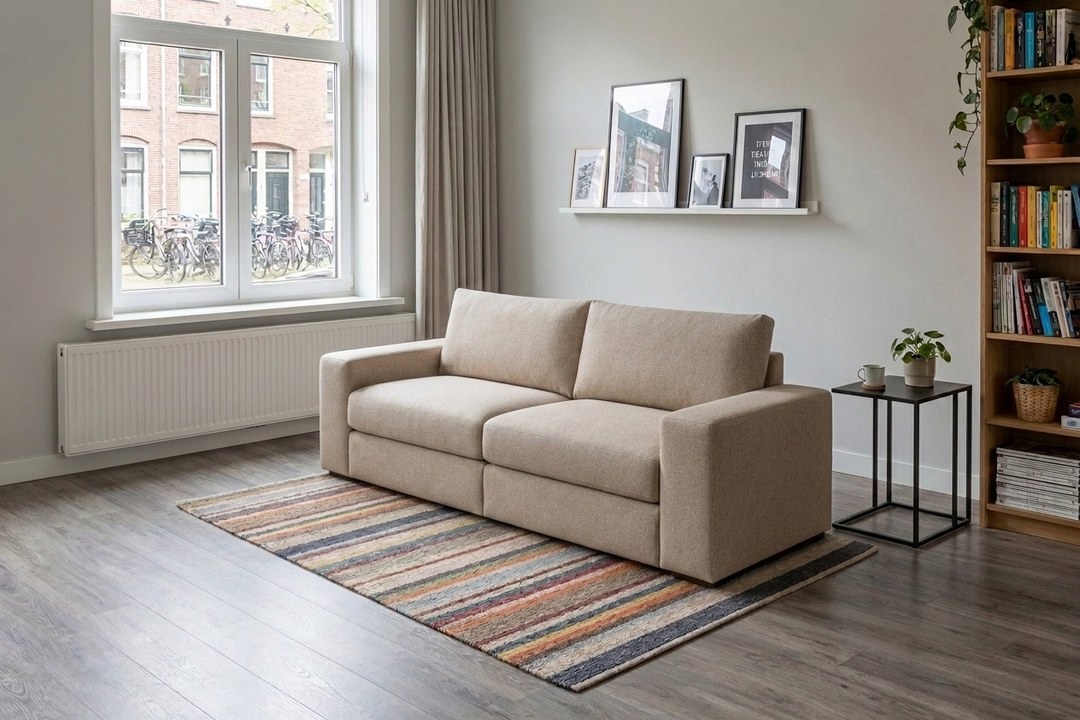 Bank Amersfoort 2 Zits 216cm – foto 3 – A-meubel