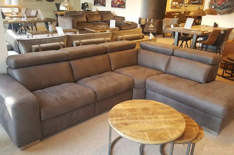 Harderwijk Longchair + 3 Zits (Zonder Relax)