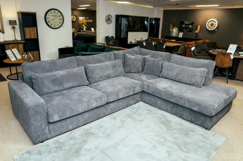 Ijsselstein Ottomaan Groot + 2 + Longchair Rond