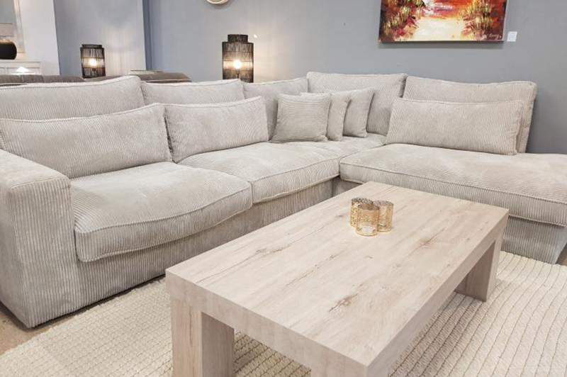 Ijsselstein Ottomaan Groot + 2 + Longchair Rond