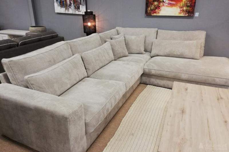 Ijsselstein Ottomaan Groot + 2 + Longchair Rond