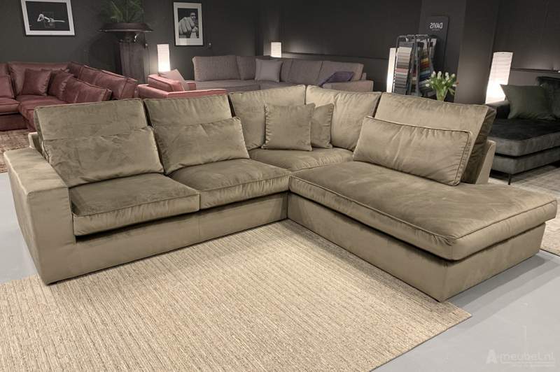 Leusden Ottomaan Klein + 2 + Longchair Rond