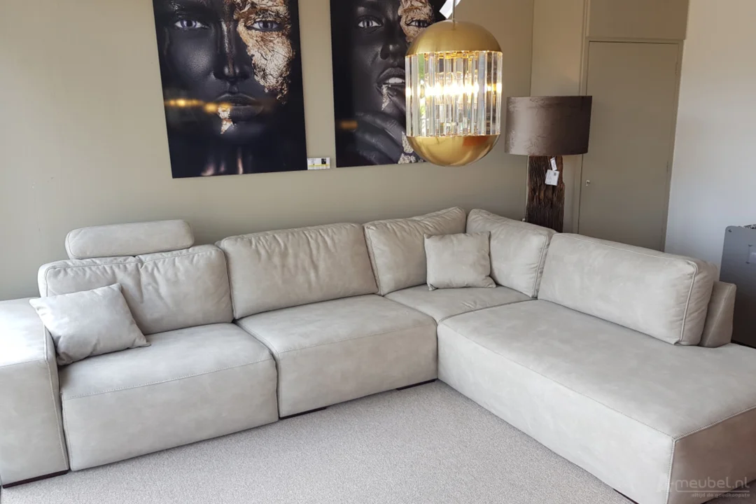 Hoekbank Marle Longchair 258cm – foto 3 – A-meubel
