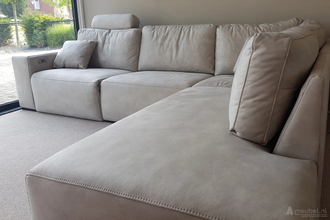Hoekbank Marle Longchair 258cm – foto 5 – A-meubel