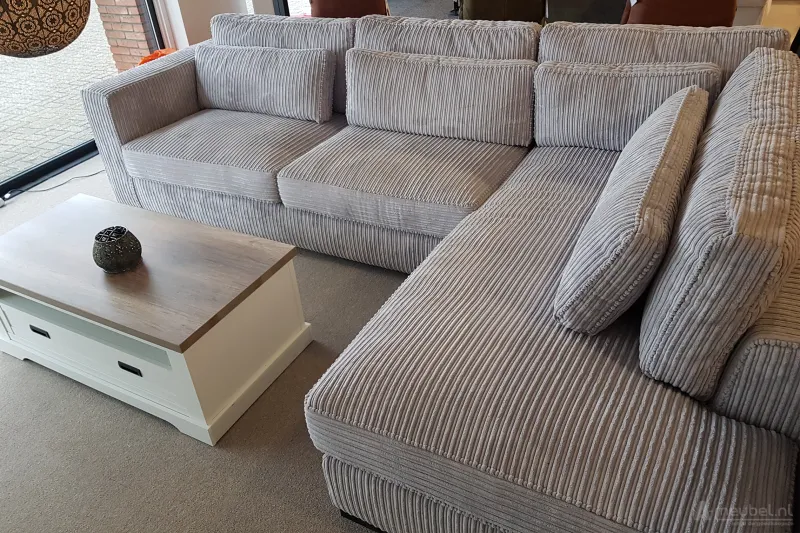 Loungebank Almere 3 zits + Longchair 333cm – foto 5 – A-meubel