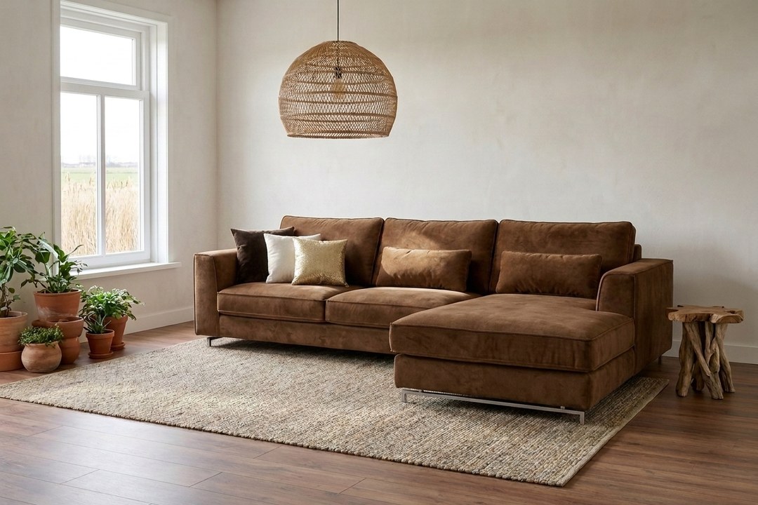 Loungebank Indijk 2 Zits + Longchair 292cm – foto 3 – A-meubel